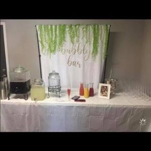 Bubbly Bar Drape